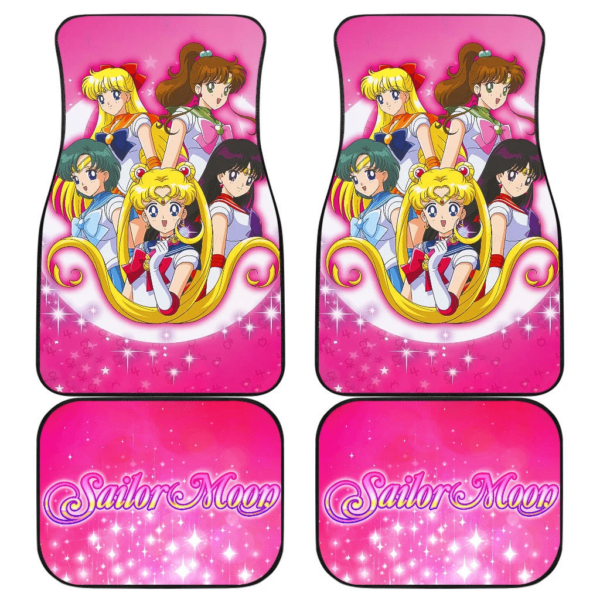 Art Sailor Moon Crystal Car Floor Mats Manga Fan Gift H031720