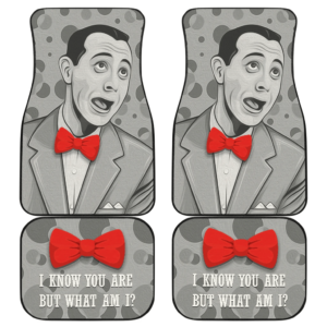 Art Wee Pee Herman Car Floor Mats Amazing Gift Ideas H290720