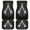 Assassin Creed Art Logo in black theme Car Floor Mats 191017