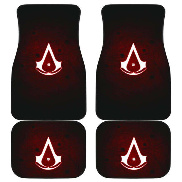 Assassin Creed Logo in dark theme Car Floor Mats 191017