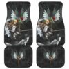 Attack On Titan Anime Car Floor Mats AOT Historia Fighting Artwork Wings Of Roses Car Mats