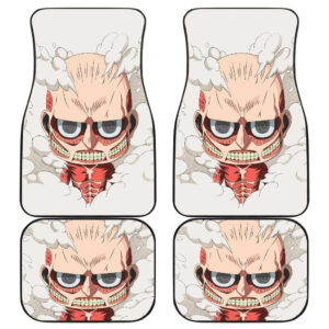 Attack On Titan Chibi Cute Car Floor Mats 191018