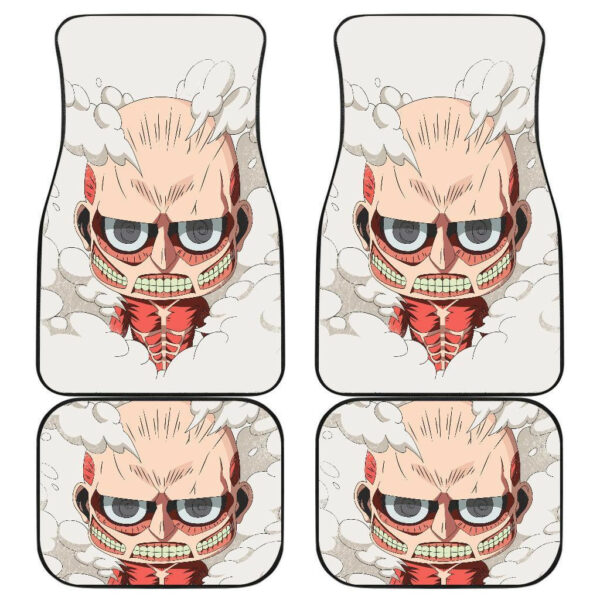 Attack On Titan Chibi Cute Car Floor Mats 191018