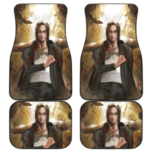 Attack On Titan Eren Titan Transform Power Car Mats UBC032402