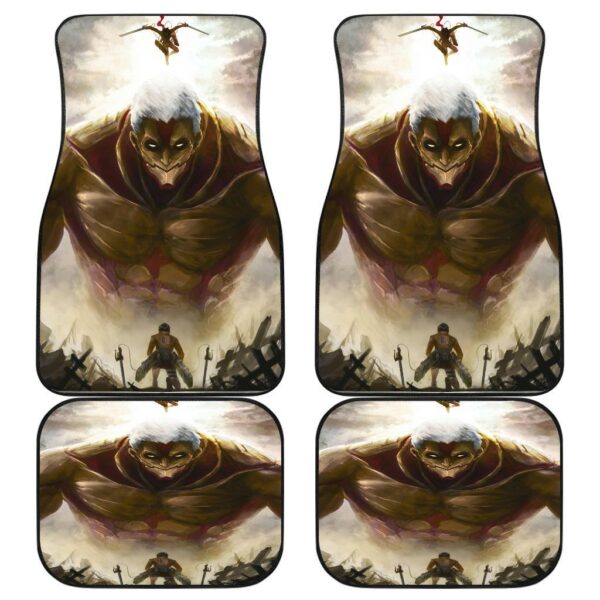 Attack On Titan Front And Back Car Mats