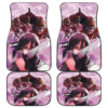 Attack On Titan Mikasa Fight Titan Purple Cloud Car Mats UBC032405