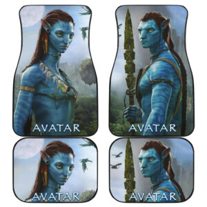 Avatar Movie Neytiri And Corporal Jake Sully Car Floor Mats H200303