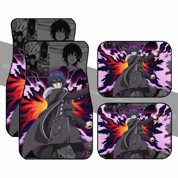 Ayato Kirishima Car Floor Mats Custom Anime Tokyo Ghoul Car Interior Accessories