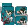 BNHA Deku Car Floor Mats Custom Anime My Hero Academia Car Interior Accessories