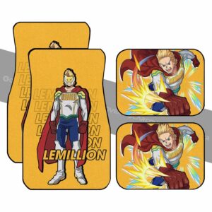 BNHA Mirio Togata Car Floor Mats Custom Anime My Hero Academia Car Accessories