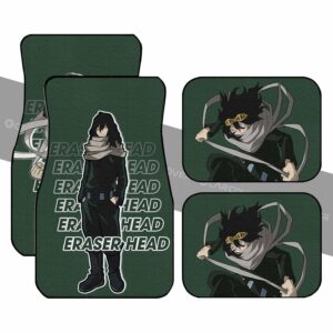 BNHA Shouta Aizawa Car Floor Mats Custom Anime My Hero Academia Car Accessories