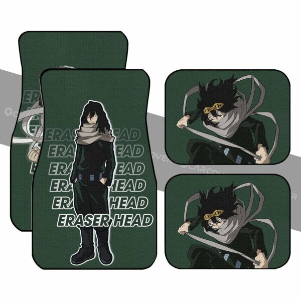 BNHA Shouta Aizawa Car Floor Mats Custom Anime My Hero Academia Car Accessories