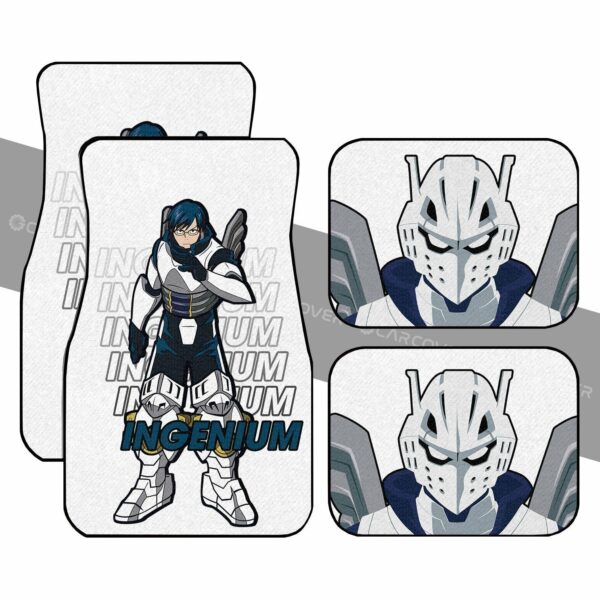 BNHA Tenya Ida Car Floor Mats Custom Anime My Hero Academia Car Accessories