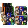 BNHA Three Musketeers Car Floor Mats Anime My Hero Academia Car Accessories