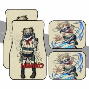 BNHA Toga Himiko Car Floor Mats Custom Anime My Hero Academia Car Accessories