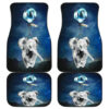 Baby Elephant Flying with Balloons n Night Sky Car Floor Mats