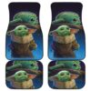 Baby Yoda Car Floor Mats The Mandalorian Disney Movies H0118