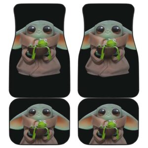 Baby Yoda The Mandalorian Car Floor Mats Movies Fan Gift H0118