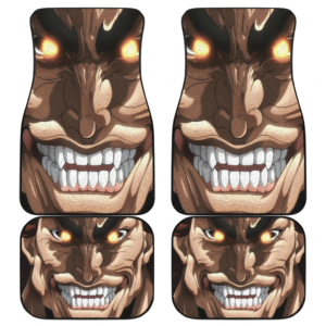 Baki Yuijro Hanma Art Car Floor Mats Anime Fan Gift H090720