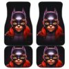 Batgirl In Black Theme Car Floor Mats