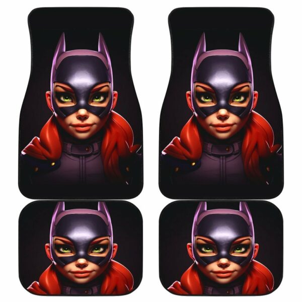 Batgirl In Black Theme Car Floor Mats