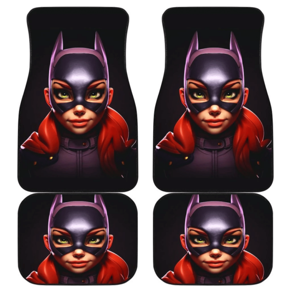 Batgirl in black theme Car Floor Mats 191018