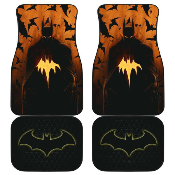 Batman Demons Knight in Bats theme Car Floor Mats 191018