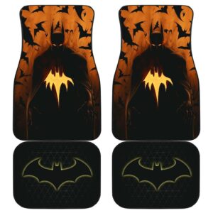 Batman Front And Back Car Mats 1