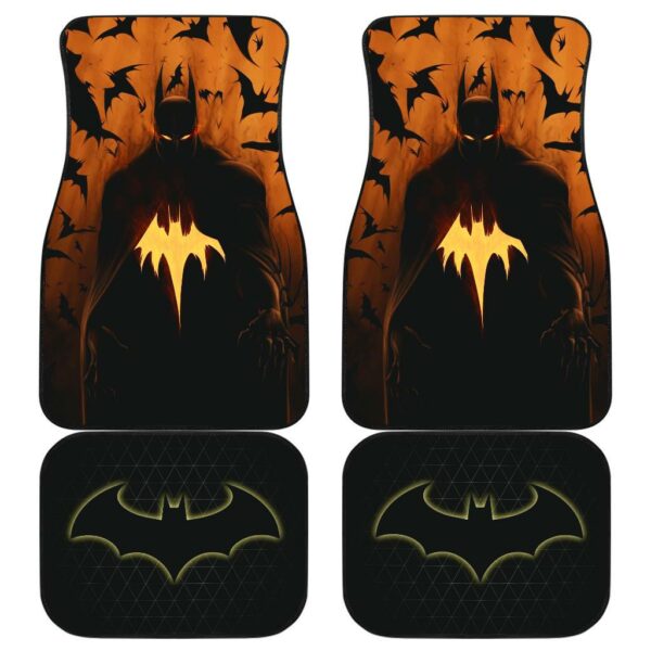 Batman Front And Back Car Mats 1