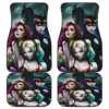 Batman Mera Harley Queen Cat Woman Car Floor Mats 191018