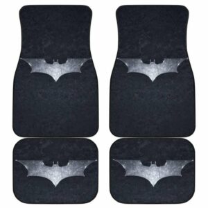 Batman Silver Logo Car Floor Mats 191103