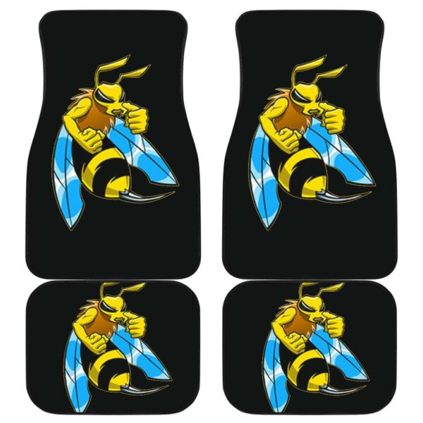 Bee Front And Back Car Mats 2