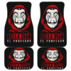 Bella Ciao Money Heist Car Floor Mats Movie Fan Gift H051520