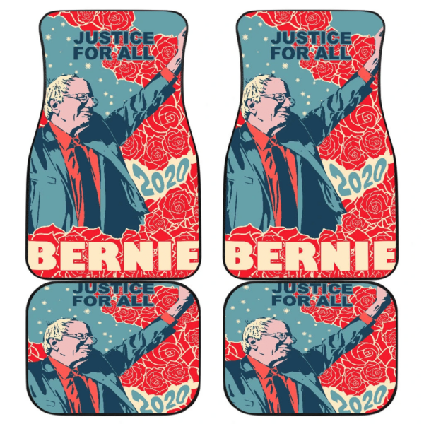 Bernie Sanders Justice For All Car Floor Mats US Election 2021 H200301