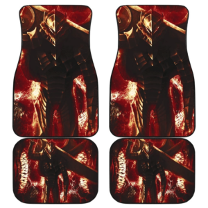 Berserk Anime Guts Armor Armadura Vs Fire Wolf Car Floor Mats