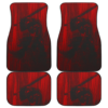 Berserk Anime Guts Armor Armadura With Sword Red Blood Rain Car Floor Mats