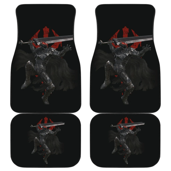 Berserk Anime Guts Full Armor Armadura Sword Fighting Car Floor Mats