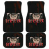 Berserk Anime Guts With Giant Sword Power Red Eye Car Floor Mats