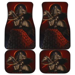 Berserk Knight Anime in red theme Car Floor Mats 191018