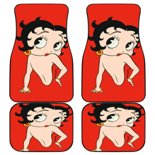 Betty Boop Celeb in red theme Car Floor Mats 191018