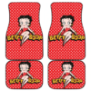 Betty Boop Dots Car Floor Mats Cartoon Fan Gift H1225