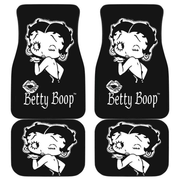 Betty Boop Front And Back Car Mats