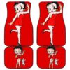 Betty Boop Red Dress  Car Floor Mats