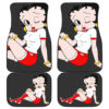 Betty Boop Sexy Black theme Car Floor Mats 191120