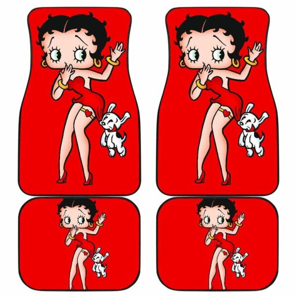 Betty Boop Sexy Red theme Car Floor Mats 191120