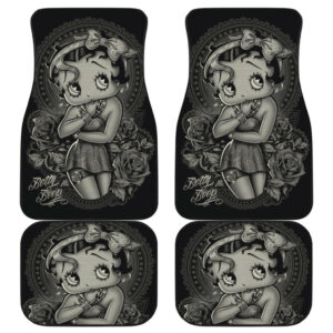 Betty Boop Tattoo Art Car Floor Mats Cartoon Fan Gift H031720