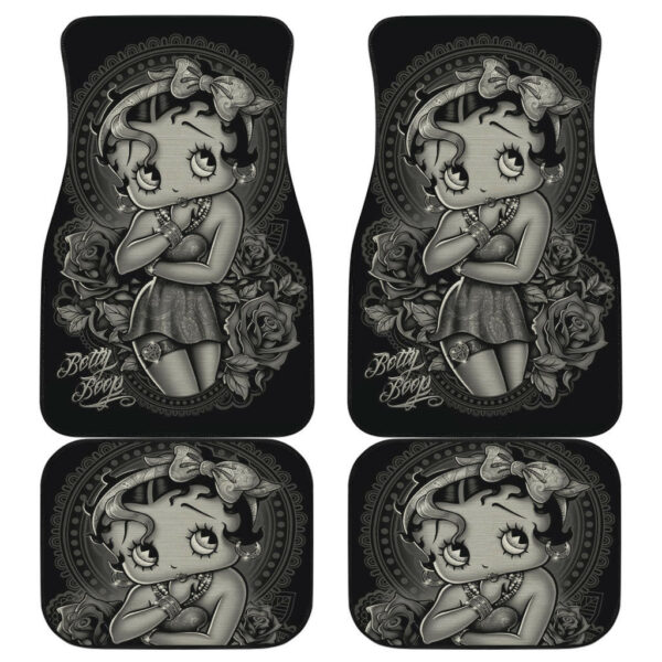 Betty Boop Tattoo Art Car Floor Mats Cartoon Fan Gift H031720