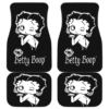 Betty Boop Wind Kisses Lip in black theme Car Floor Mats 191018