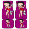 Betty Boop with Lovely Dog Car Floor Mats 191120