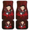 Betty Motorbike Boop Cartoon Fan Gift Car Floor Mats H1225